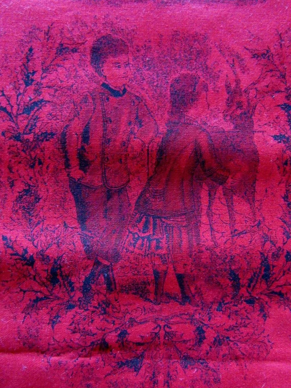 VICTORIAN CHRISTMAS FABRIC, RJR, SEWING, QUILTING, 